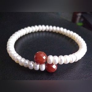 Bracelet natural fresh water pearl
